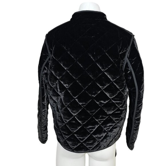 Aritzia Black Quilted Bomber Jacket - Picture 8 of 8